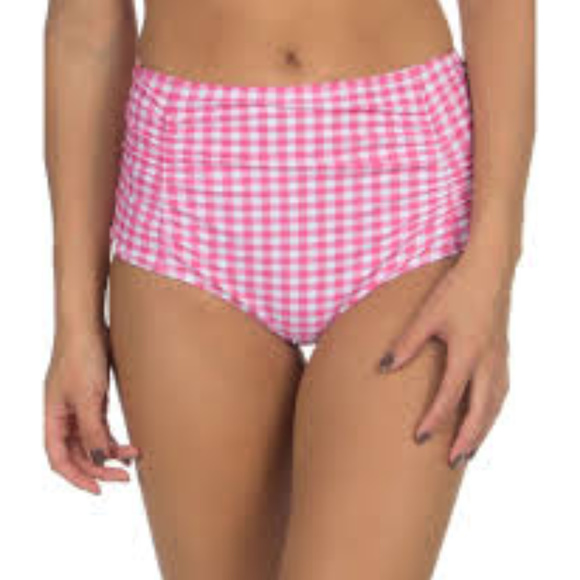 NWT Lauren James 2 Piece Pink Gingham - Picture 4 of 7